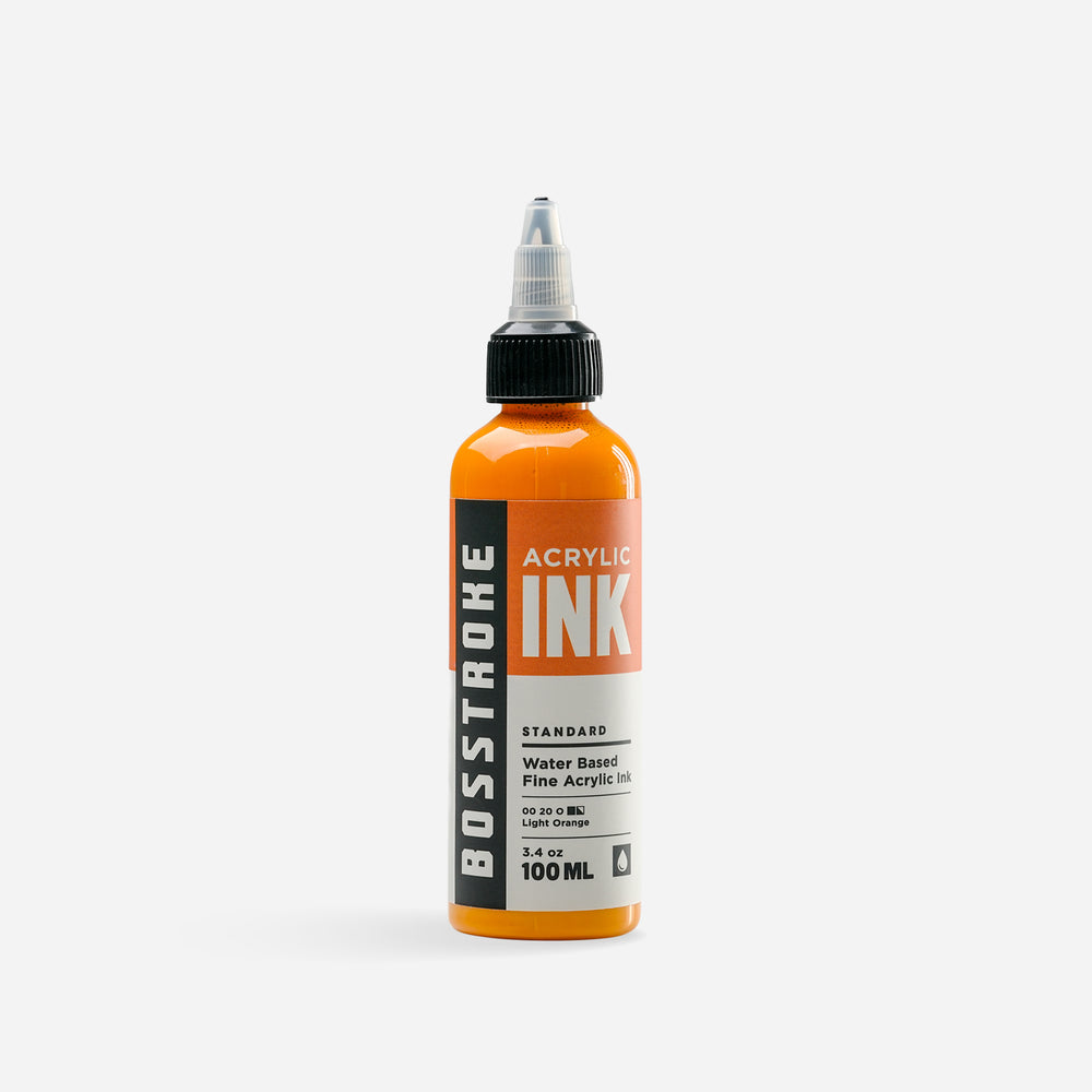 Acrylic Ink 100ml - Light Orange