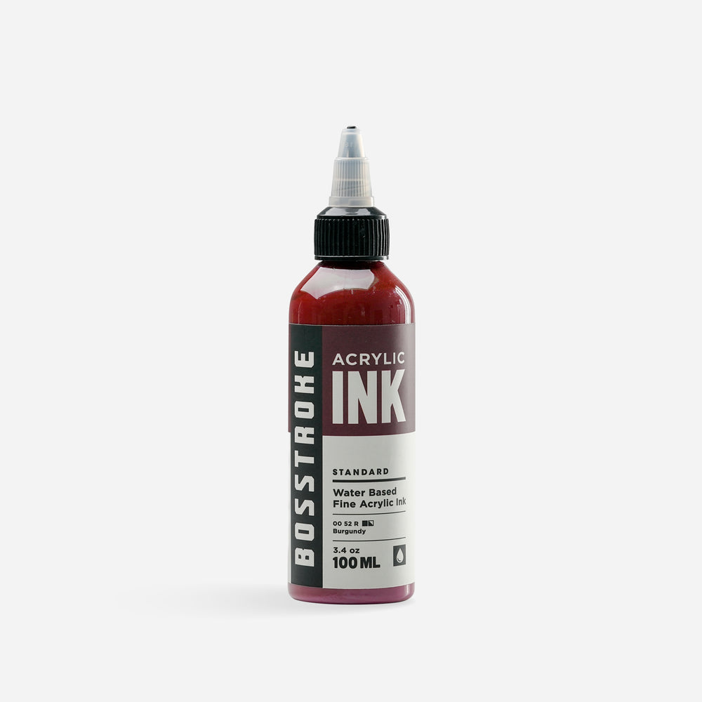 Acrylic Ink 100ml - Burgundy