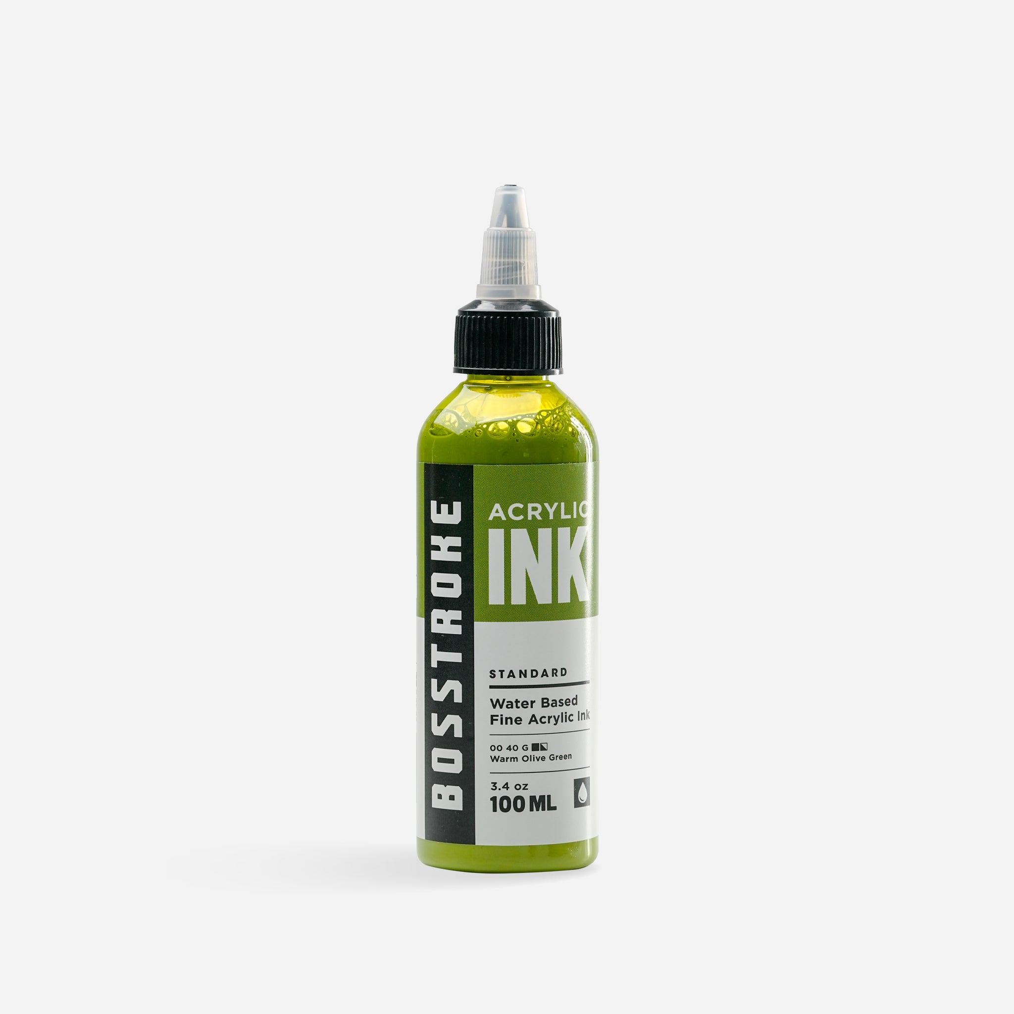 Acrylic Ink 100ml - Warm Olive Green