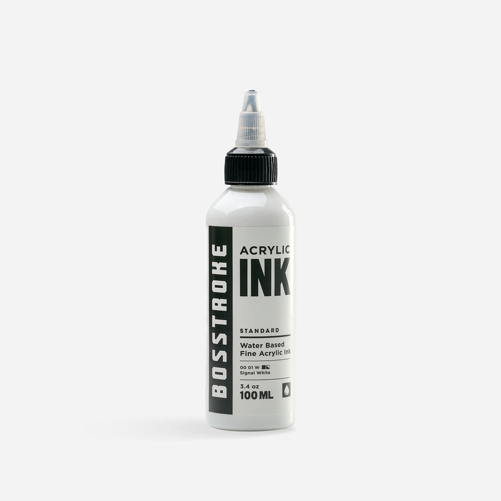 Acrylic Ink 100ml - Signal White