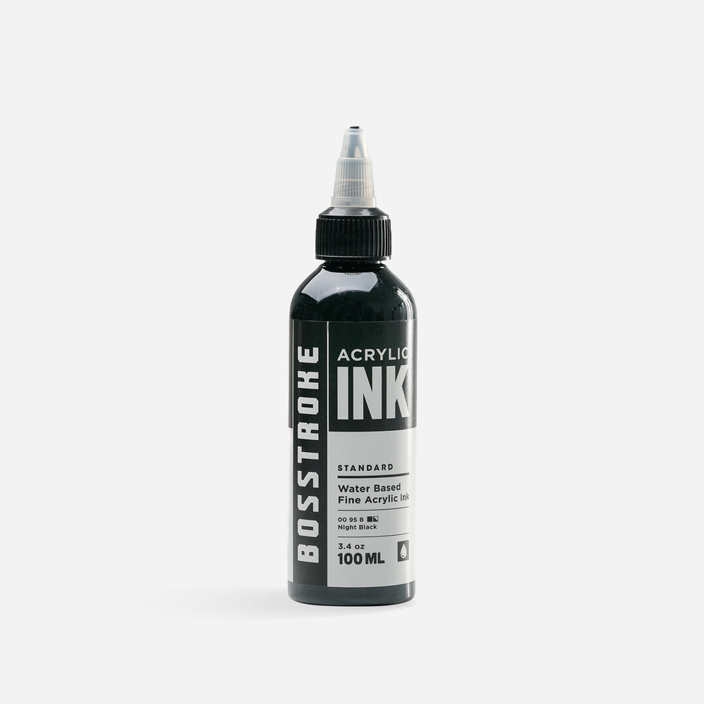 Acrylic Ink 100ml - Night Black